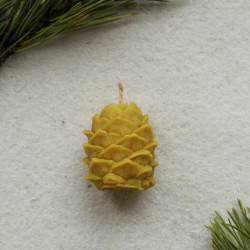 Свеча "Шишка сосновая" 1шт,...