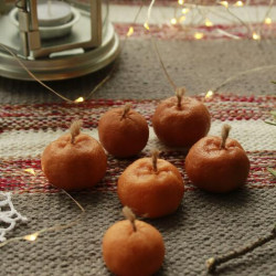 Свеча "Мандарин" большой, 1шт