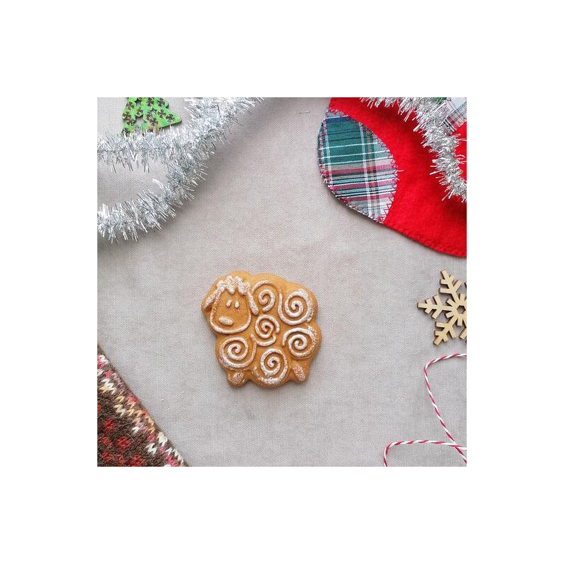 "Барашек", пряник медово-имбирный