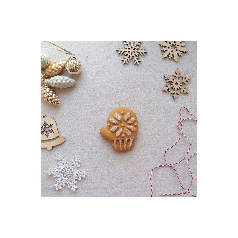 "Варежка" пряник медово-имбирный