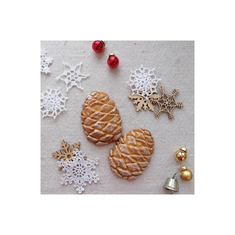 "Шишка кедровая" 1 шт, пряник медово-имбирный